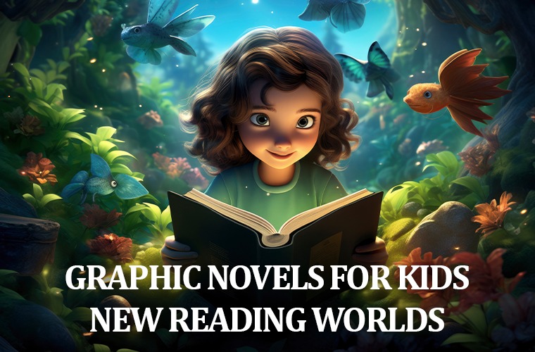 Graphic Novels for Kids: New Reading Worlds.