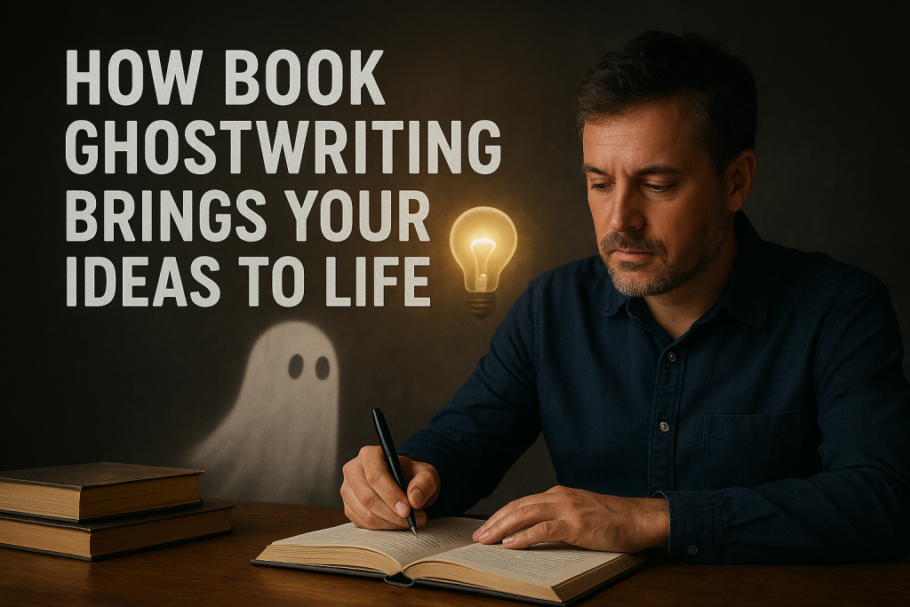 How Book Ghostwriting Brings Your Ideas to Life