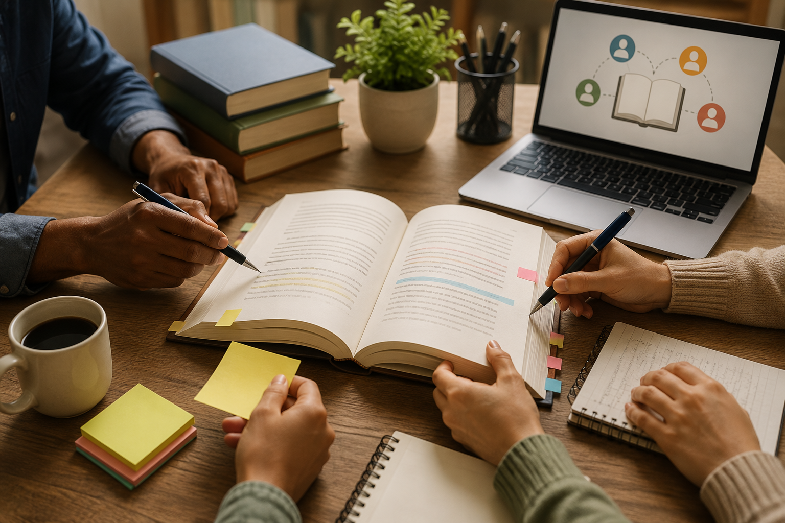 Collaborative Book Writing Process